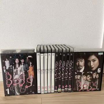 BOSS 1기 2기 DVD 총 12권 세트 렌탈