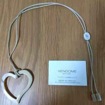 VENDOME BOUTIQUE 하트 모양 목걸이