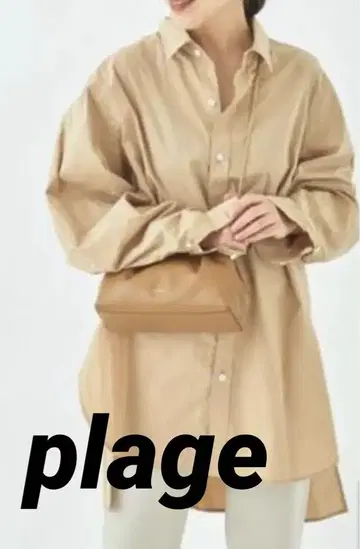 Plage 플라주 퍼프 슬리브 셔츠