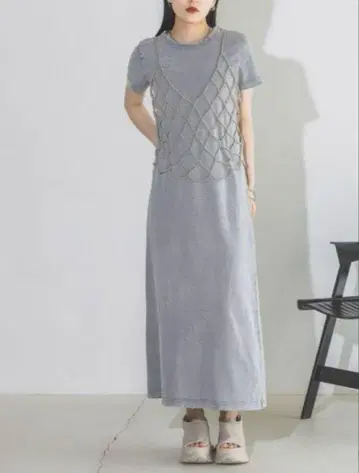 블리치 컷 원피스