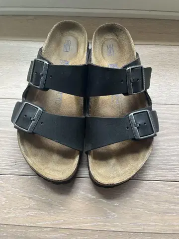 BIRKENSTOCK 버켄스탁 애리조나 블랙 24.5cm 새상품급