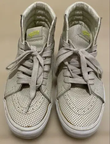 VANS 베이지 하이컷 스니커즈