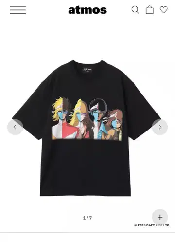 atmos x Daft Punk DISCOVERY 티셔츠