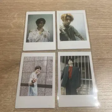 코마츠 준야 체키 4매 세트