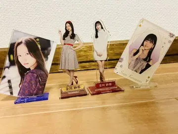 카나카와 사야 아크릴 스탠드 4점 + 아크링 키링
