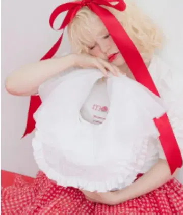 monepine 모네피네 프릴 핸들 가방 대용량