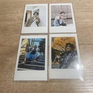 코마츠 준야 체키 4매 세트