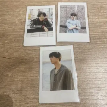 코마츠 준야 폴라로이드 3 세트