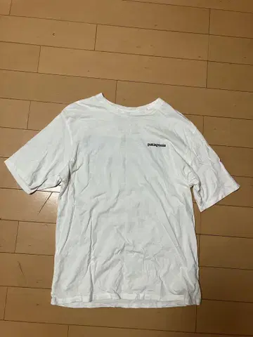 patagonia 오가닉 코튼 티셔츠 S 화이트