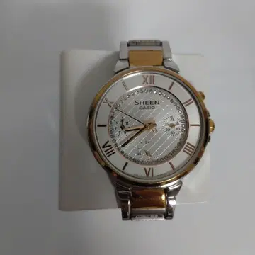 [배터리 방전] CASIO SHEEN SHE-3040SGJ 골드 손목시계