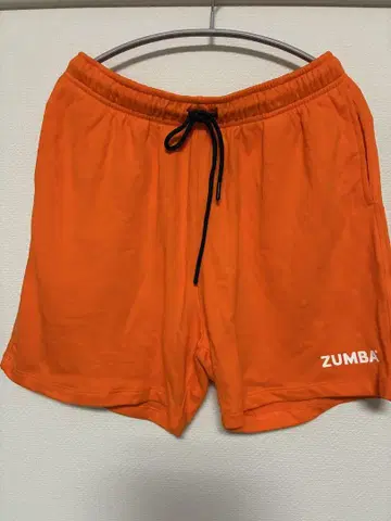 ZUMBA 줌바웨어 숏팬츠 오렌지 M 정품 미사용품