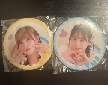 [세트] 사쿠라이 유이, 하야세 노엘 fruitszipper 캔뱃지 가챠