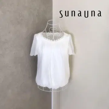 수나우나 1회 착용 블라우스
