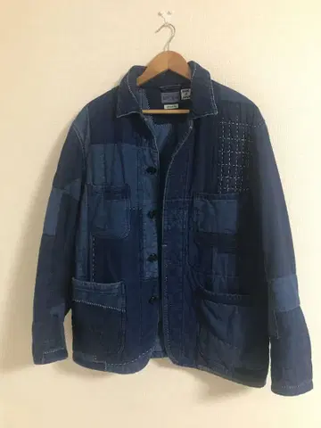 BLUE BLUE JAPAN 연륜 와타이리 커버올