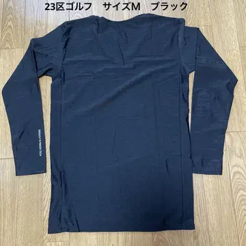 23구 골프 블랙 V넥 이너 셔츠 FREEZE TECH