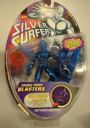 TOYBIZ COSMIC POWER BLASTERS STAR SURFER