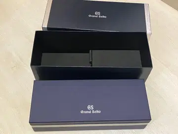 Grand Seiko 시계 케이스 네이비 빈 박스