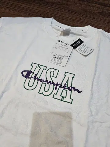Champion USA 화이트 티셔츠 xl 사이즈
