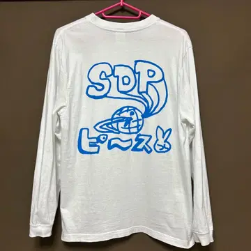 스차다라파 로고 마크 롱T 지구본 로고 RAPT 셔츠