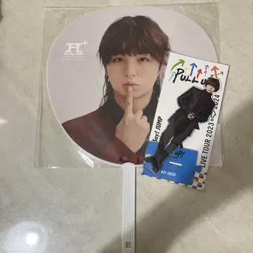 이노오 케이 부채 아크릴 스탠드 세트