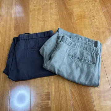무인양품 프렌치 린넨 팬츠