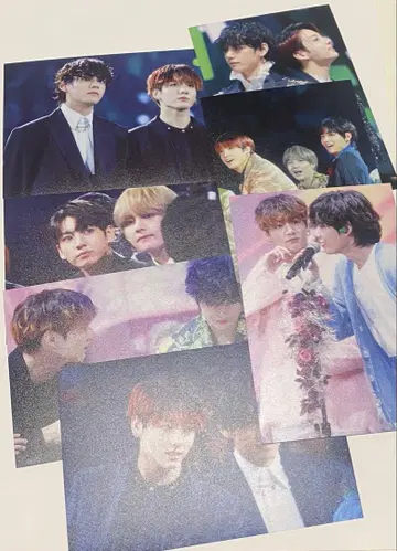 BTS 뷔태 전시회 포토 세트