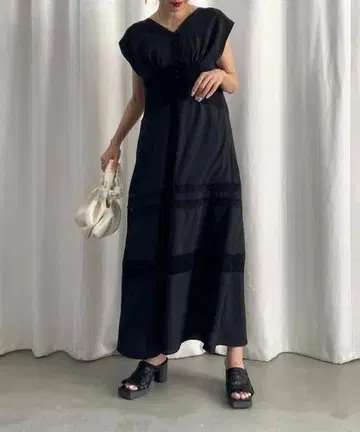 AMERI LACE DOCKING LACE UP DRESS vintage