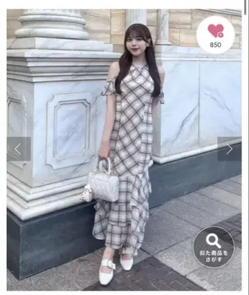 OLIVE des OLIVE 메로우 아메슬리 롱 원피스 택 포함