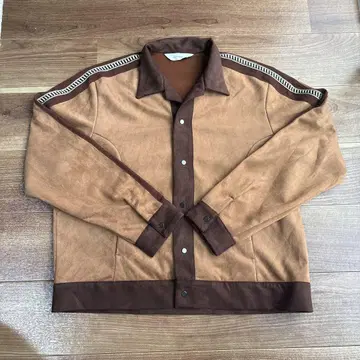 Sasquatchfabrix FAUX SUEDE TRACK JACKET
