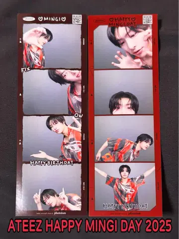 ATEEZ 에이티즈 Photoism 민기 생일 포토이즘 한국
