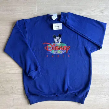 90s disney paris 맨투맨 미키 vintage