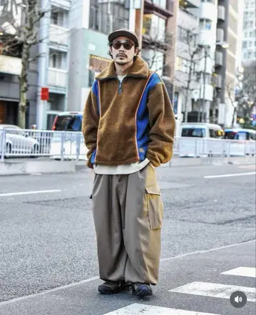 Jersey Cargo Pants 앰버 그림