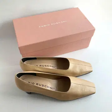 FABIO RUSCON / F-5901 센터 심 스퀘어토 펌프스