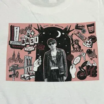 라파예트 BASI 콜라보 T셔츠 단종품  lafayette