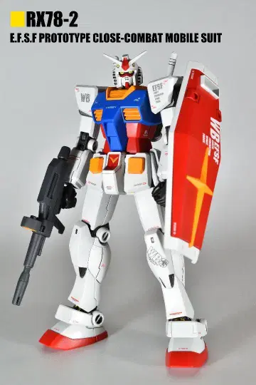 HG RX78-2 건담(REVIVE), 풀 도색 완성품
