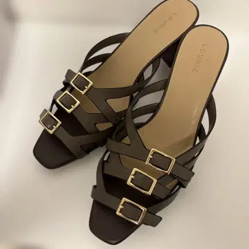 루니 lounie 2025 그루카 뮬 샌들