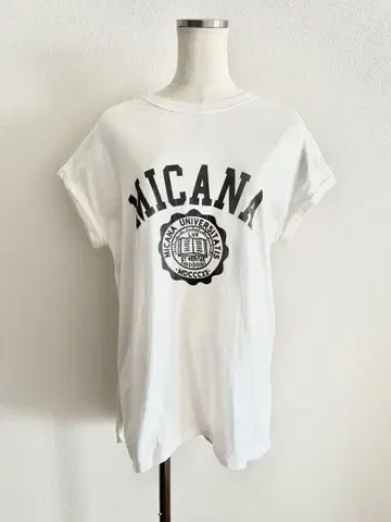 새상품급 Americana 아메리카나 MICA&DEAL 콜라보 T셔츠