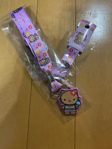 헬로키티 넥스트랩 핑크 일광화상 키티 새상품 산리오