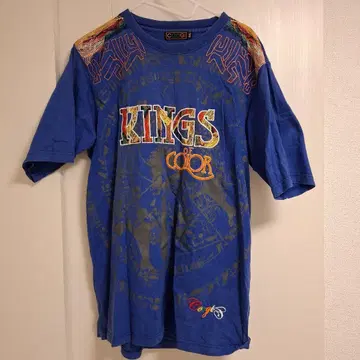 COOGI 그래픽 프린트 티셔츠 XXL 파랑