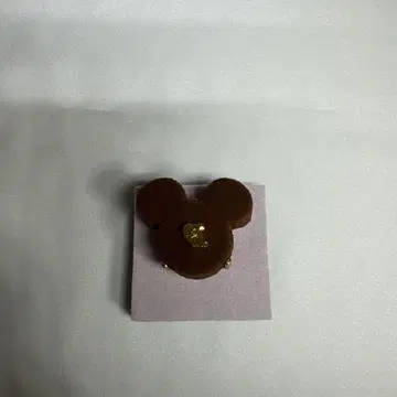미키마우스 모양 브라운 초코링