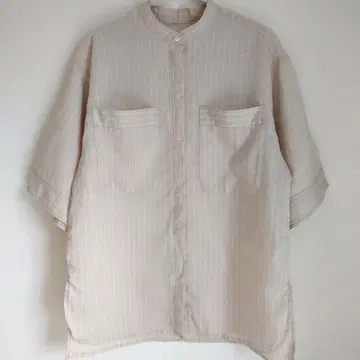 Spick&Span 빅 실루엣 스트라이프 셔츠