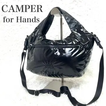 미사용급 CAMPER 2WAY 숄더 핸드백 Hands 콜라보