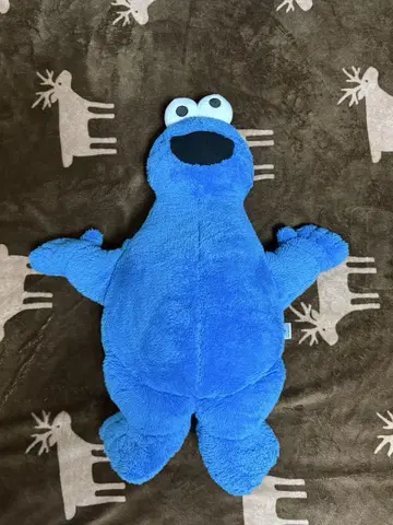 쿠키 몬스터 봉제 인형 약 50cm