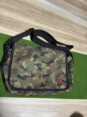 빈티지 랄프 로렌 숄더백 카모플라쥬