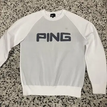 새상품급 PING 핑 래글런 니트 풀오버 M