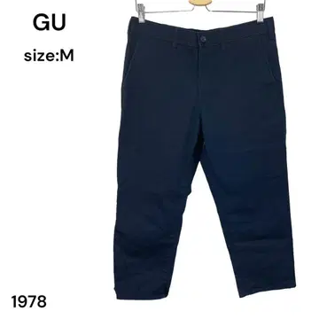 GU 지유 팬츠 캐주얼 M 치노 팬츠 예쁨