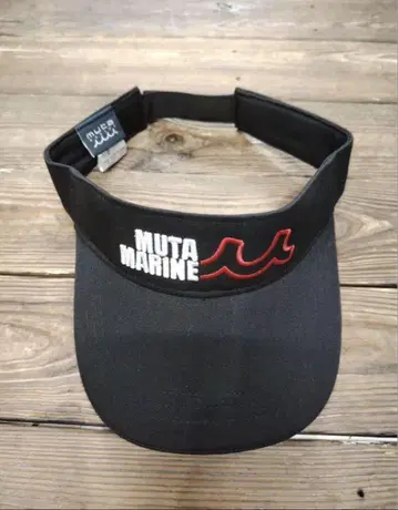 MUTA MARINE 골프 썬바이저 블랙