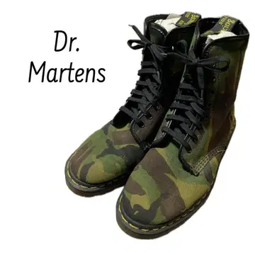 Dr.Martens (닥터마틴) used 카모플라쥬 8홀 부츠