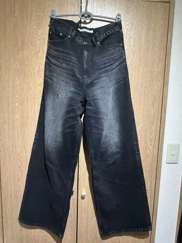 존 로렌스 설리번 Washed Denim 와이드 팬츠 48