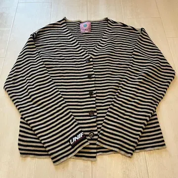 UNIF 스트라이프 가디건 M 사이즈